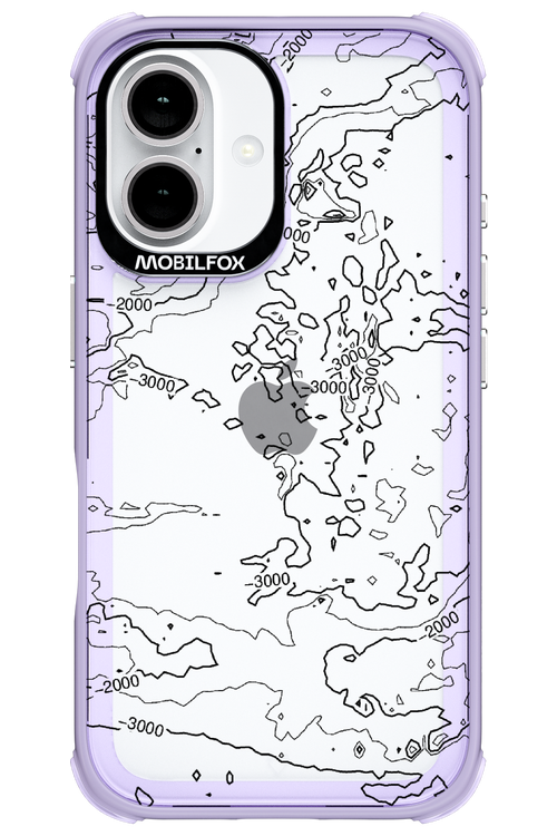 Contour Map - Apple iPhone 16
