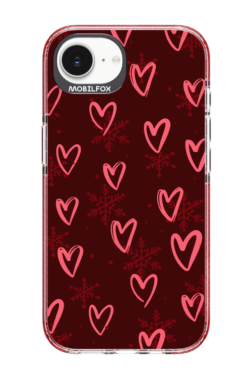Christmas Hearts - Apple iPhone 16e