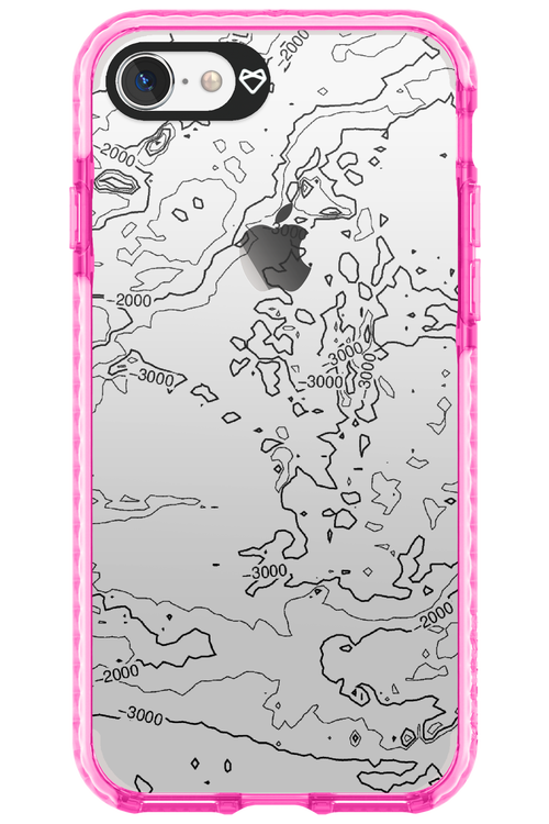 Contour Map - Apple iPhone 7