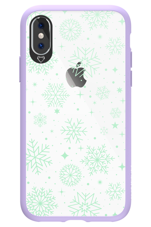 Tiffany's Snowflakes - Apple iPhone XS
