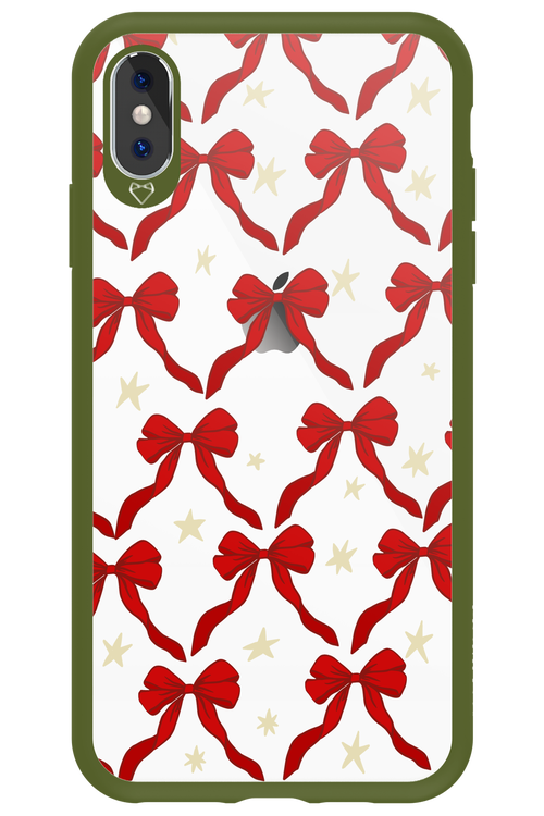 Bow & Stars (Transparent) - Apple iPhone XS Max