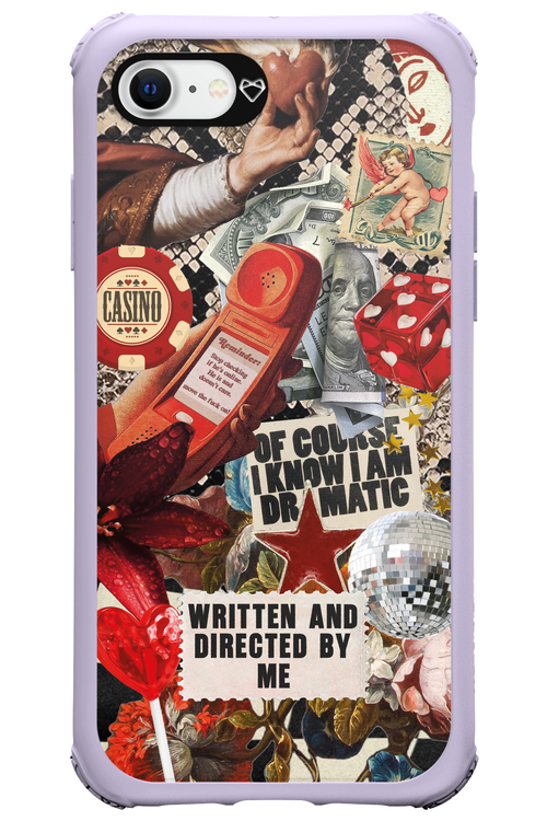 RED VINTAGE - Apple iPhone 7