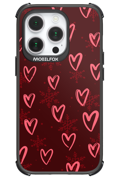 Christmas Hearts - Apple iPhone 14 Pro