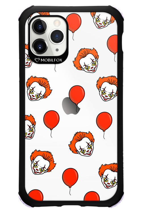 Mystery Clown (Transparent) - Apple iPhone 11 Pro
