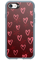 Christmas Hearts - Apple iPhone 7