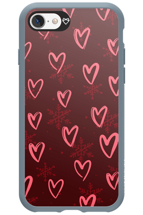 Christmas Hearts - Apple iPhone 7