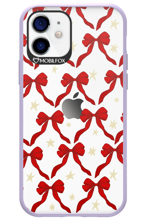 Bow & Stars (Transparent) - Apple iPhone 12