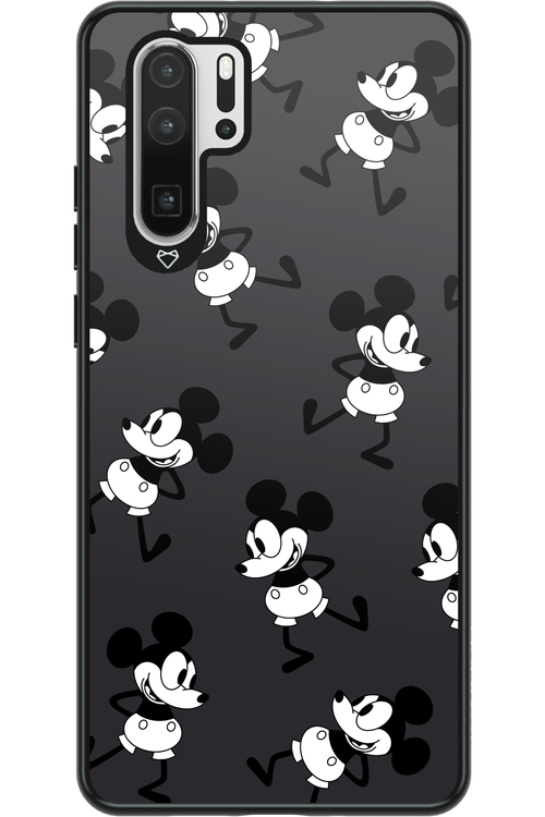 Iconic Mouse (antracite pattern) - Huawei P30 Pro