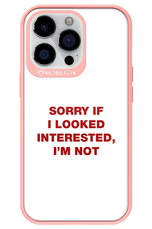 I'm not - Apple iPhone 13 Pro