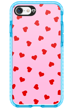 Sprinkle Heart Pink - Apple iPhone SE 2022