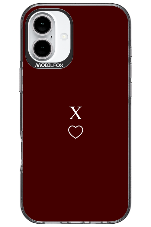 X Burgundia 2.0 - Apple iPhone 16 Plus