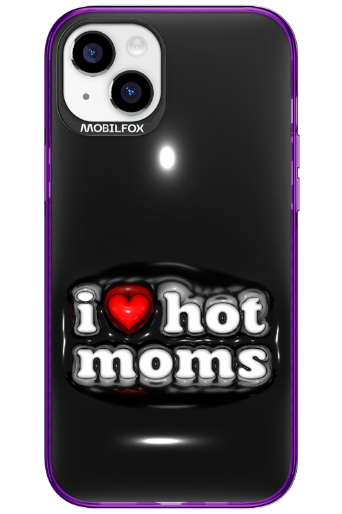 I love hot moms puffer - Apple iPhone 15 Plus