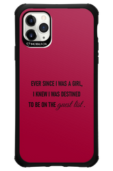 Guest List - Apple iPhone 11 Pro Max