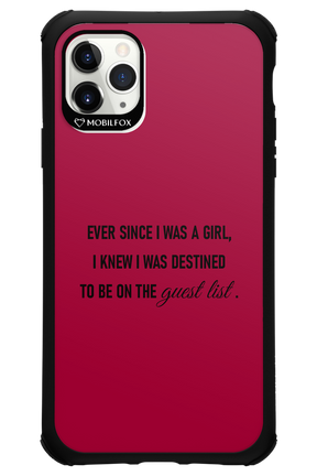 Guest List - Apple iPhone 11 Pro Max