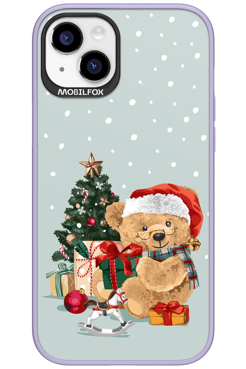 Merry Christmas Bear - Apple iPhone 15 Plus