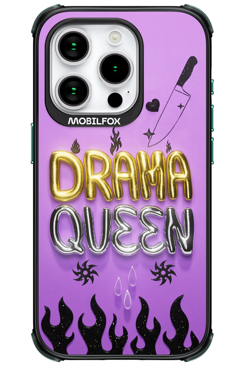 Drama Queen Purple - Apple iPhone 15 Pro