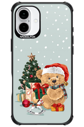 Merry Christmas Bear - Apple iPhone 16 Plus