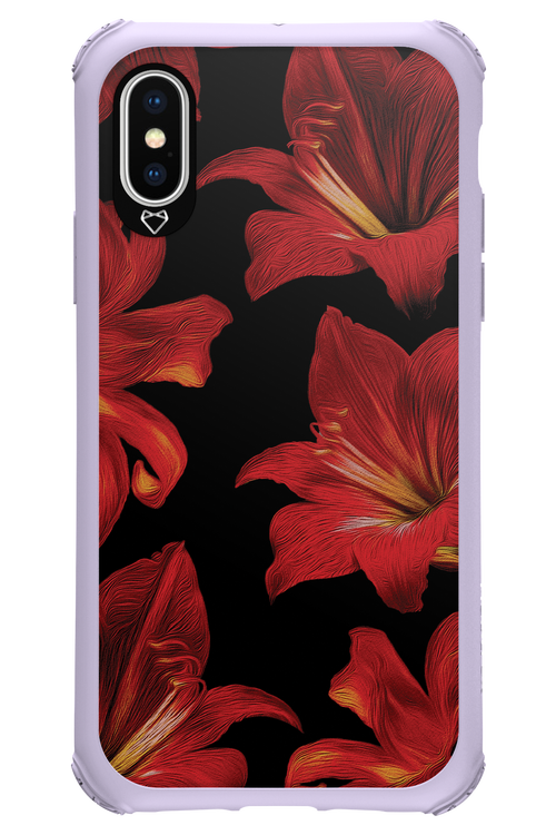 Amaryllis Noir - Apple iPhone X