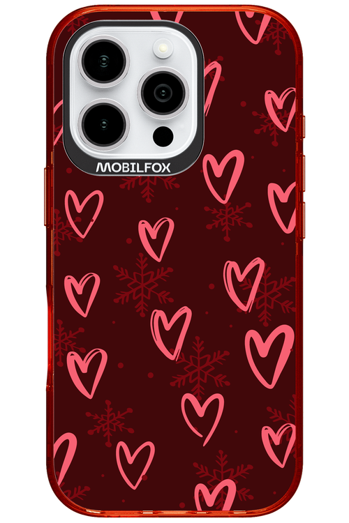 Christmas Hearts - Apple iPhone 16 Pro