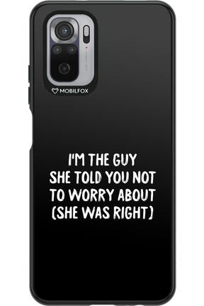 She was right 2.0 - Xiaomi Redmi Note 10