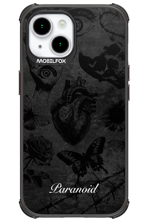 Paranoid (Black) - Apple iPhone 15