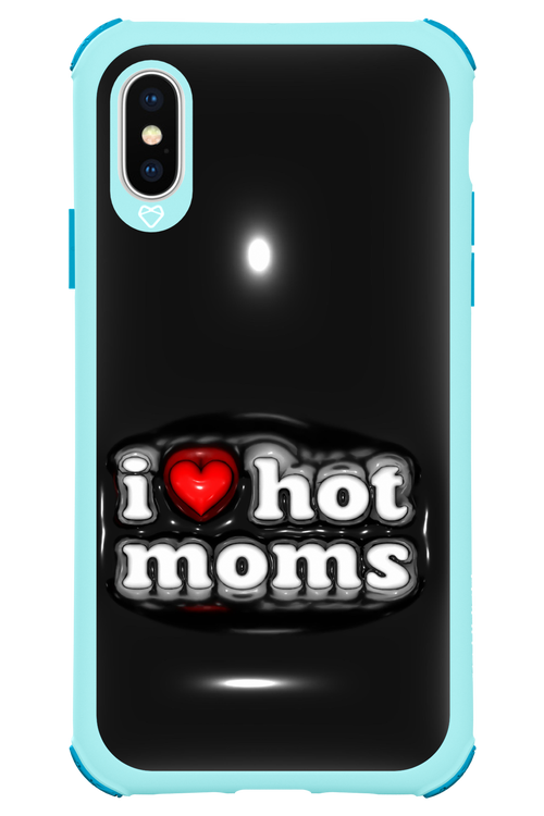 I love hot moms puffer 2.0 - Apple iPhone XS