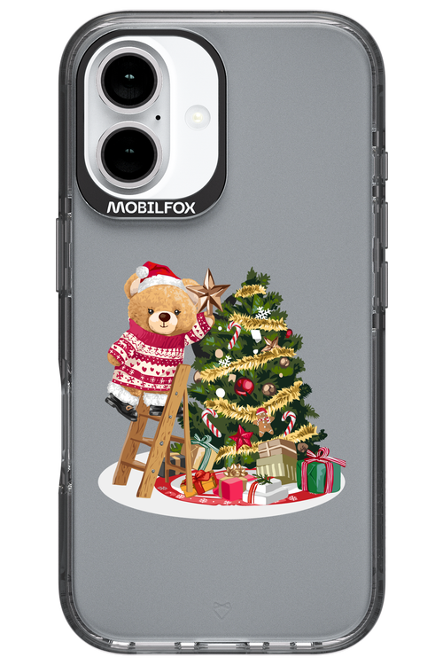 Christmas Bear (Transparent) - Apple iPhone 16