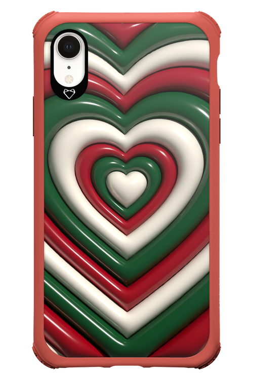XMAS Hearts - Apple iPhone XR