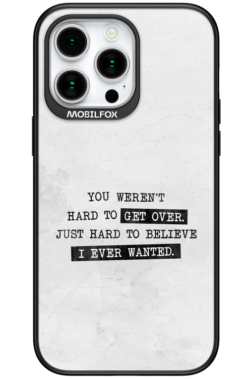 Hard to Believe 2.0 - Apple iPhone 15 Pro Max