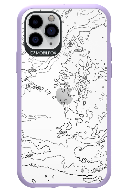Contour Map - Apple iPhone 11 Pro
