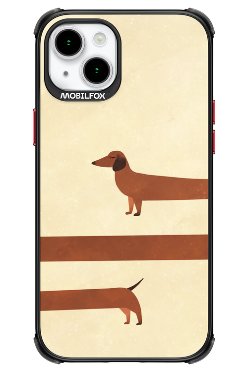 Stretchy Dog - Apple iPhone 15 Plus