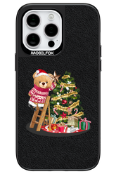 Christmas Bear (Leather) - Apple iPhone 14 Pro Max