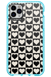 Checkered Heart - Apple iPhone 11 Pro Max