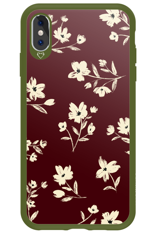 Bloom of Burgundy - Apple iPhone XS Max