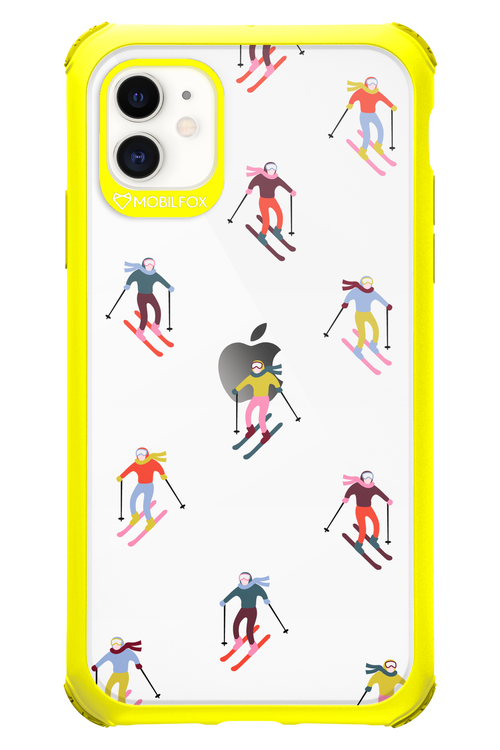 Snow Motion (Transparent) - Apple iPhone 11