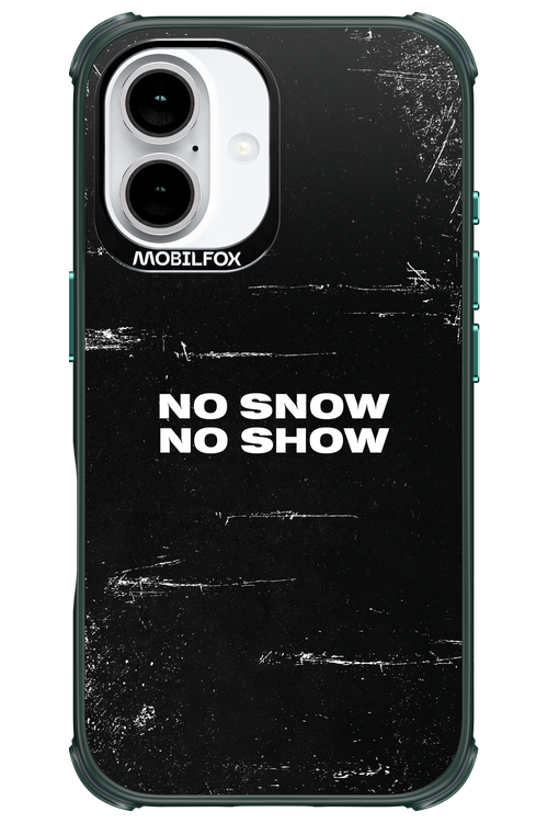 No snow, no show - Apple iPhone 16
