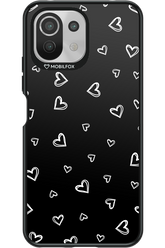 Monochrome Hearts 2.0 - Xiaomi Mi 11 Lite (2021)