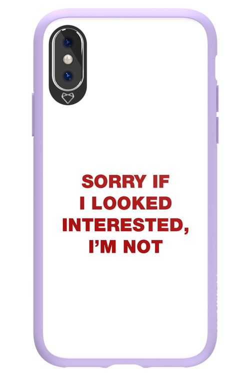 I'm not - Apple iPhone X