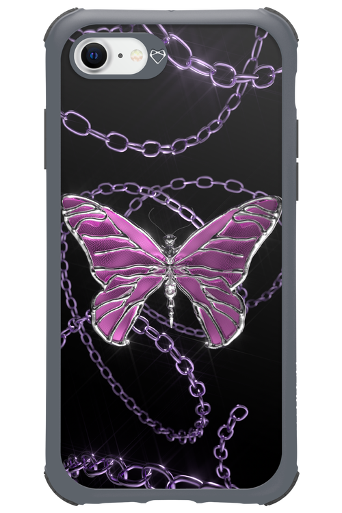 Butterfly Necklace - Apple iPhone 7