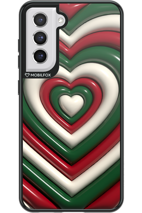 XMAS Hearts - Samsung Galaxy S21 FE