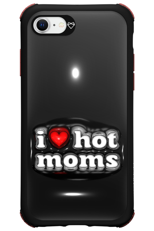 I love hot moms puffer - Apple iPhone 8
