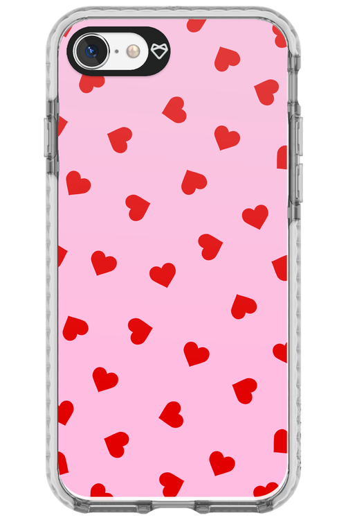 Sprinkle Heart Pink - Apple iPhone SE 2022