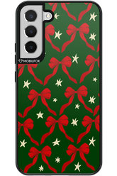Bow & Stars (Green) - Samsung Galaxy S22+
