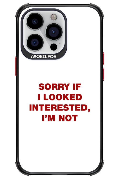 I'm not - Apple iPhone 13 Pro