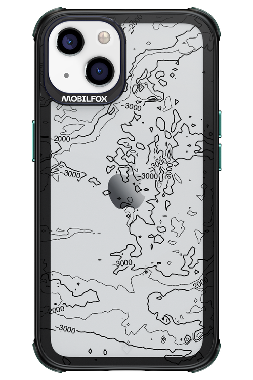 Contour Map - Apple iPhone 13