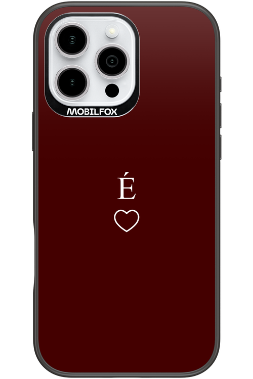 E Burgundia II 2.0 - Apple iPhone 16 Pro Max