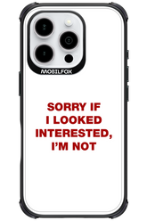 I'm not - Apple iPhone 16 Pro