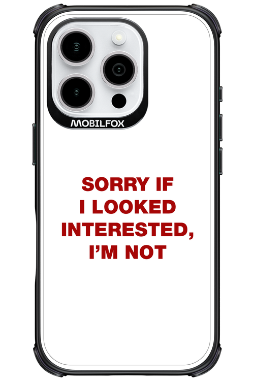 I'm not - Apple iPhone 16 Pro