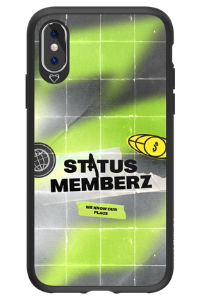 Status Memberz - Apple iPhone XS