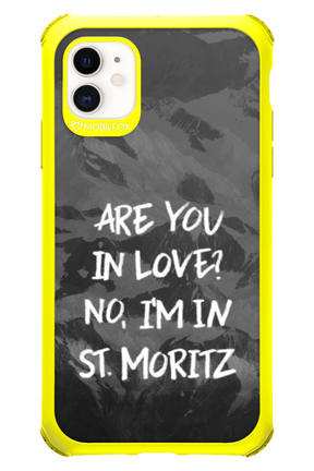 I'm in St. Moritz - Apple iPhone 11